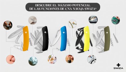 Descubre el máximo potencial de las funciones de una navaja SWIZA®