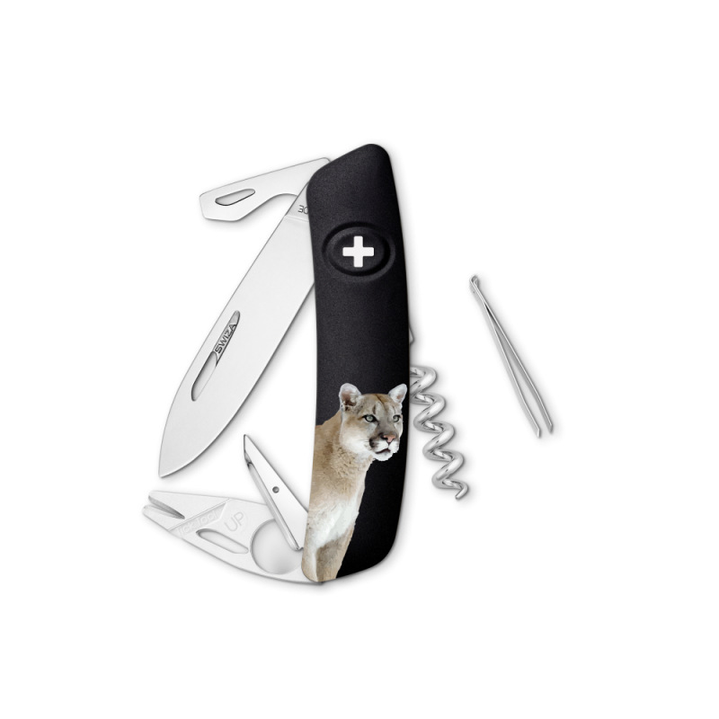 Navaja WILD LIFE Standard TT03 PUMA, 11 funciones, negro