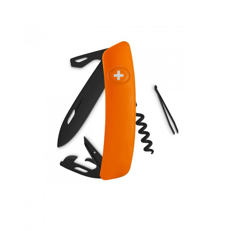 Navaja ALLBLACK Standard D03, 11 funciones, naranja