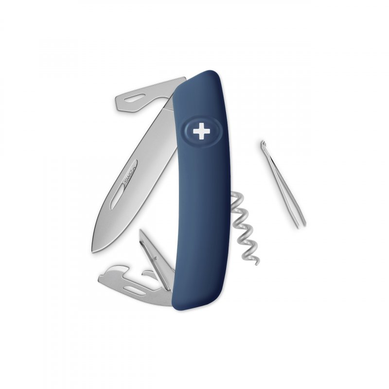 Navaja ALLMATT Standard D03, 11 funciones, azul oscuro