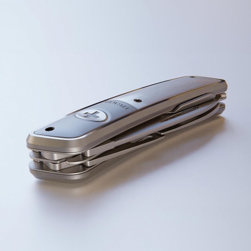 Navaja LEGACIES TITANIUM ALLMATT Standard, 11 funciones