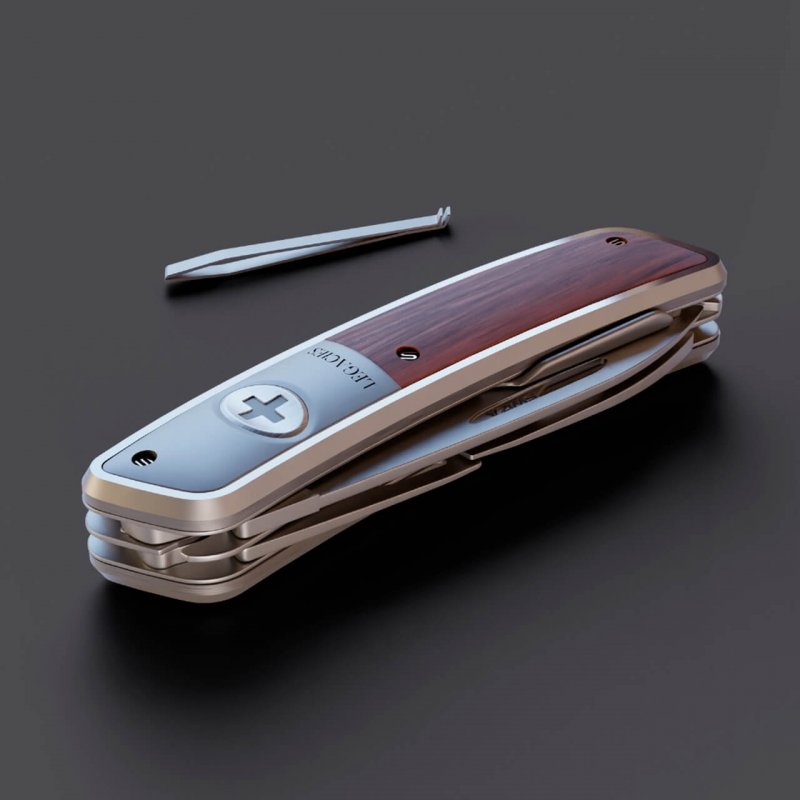 Navaja LEGACIES MAHOGANY ALLMATT Standard, 11 funciones