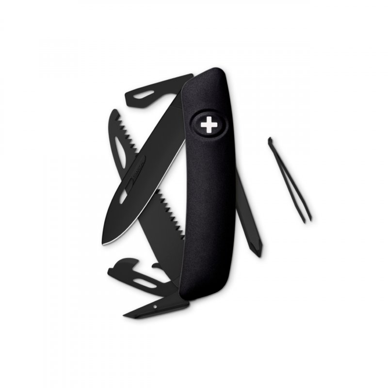 Navaja ALLBLACK Standard D06, 12 funciones, negro