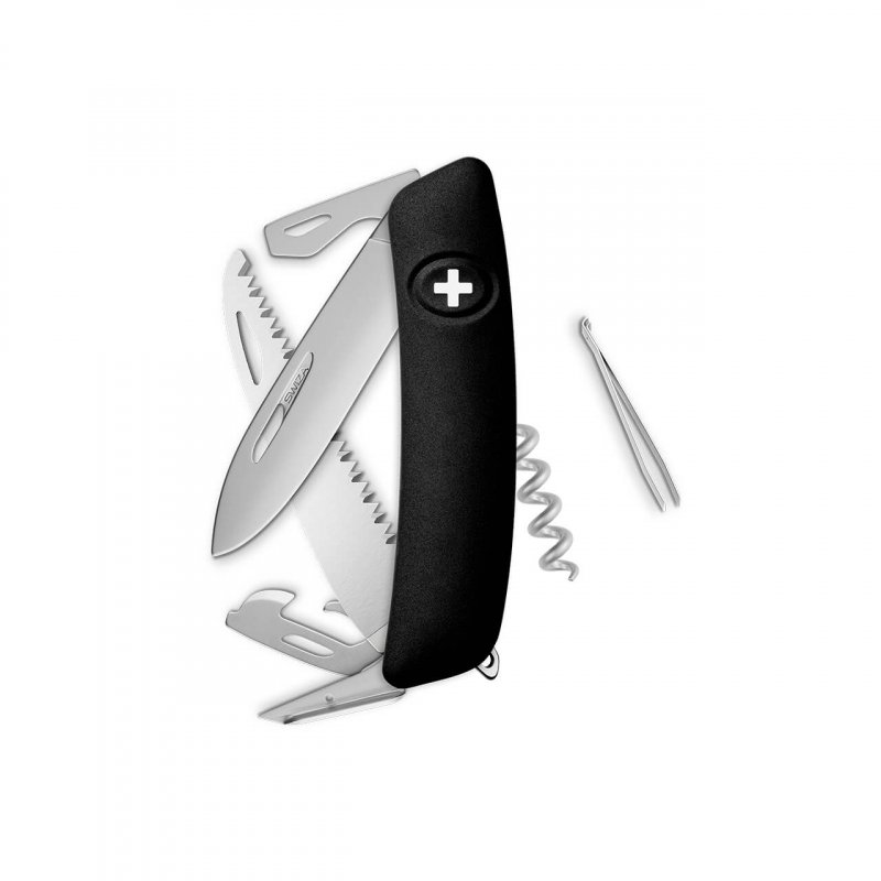 Navaja ALLMATT Standard D05, 13 funciones, negro