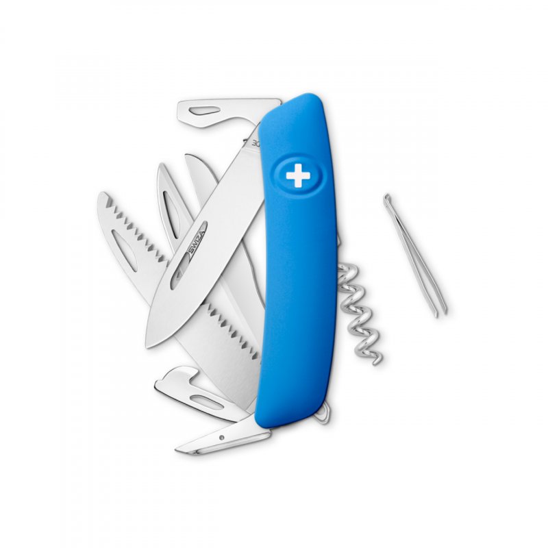 Navaja POLISHED Standard D09, 14 funciones, azul