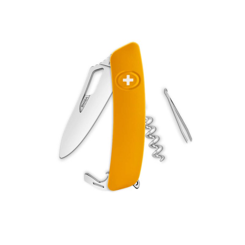 Navaja POLISHED Single Hand Winemaker SH01 R-WM, 7 funciones, oro