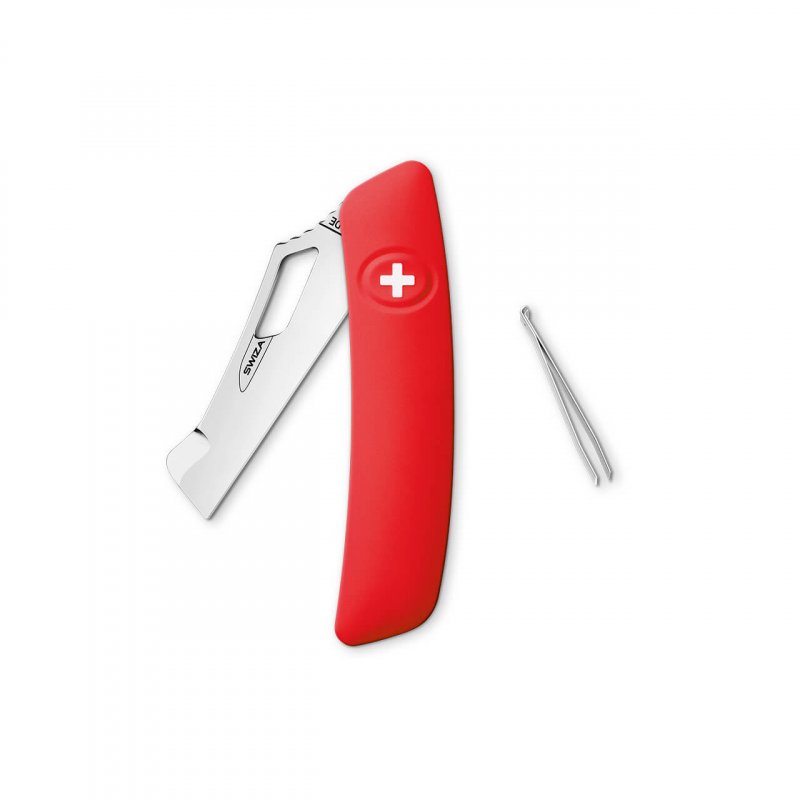 Navaja POLISHED Garden Injerto GS00, 4 funciones, rojo