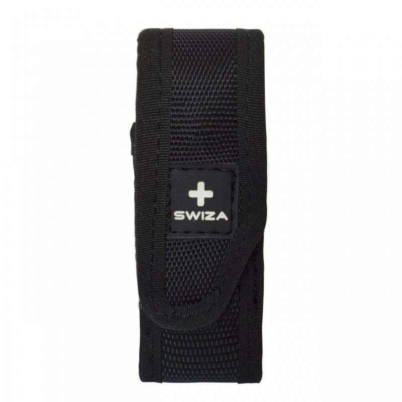 Funda nylon con velcro color negro, chica