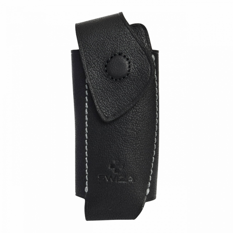 Funda universal piel bovino con imán color negro